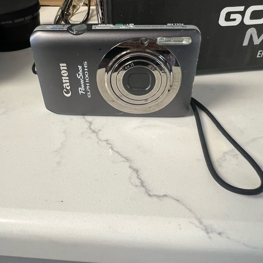 Canon PowerShot ELPH 100 HS - Gray